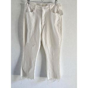 MOTHER The Hustler Ankle Fray Fairest Of Them All Size 34 New with Tags- Flawed